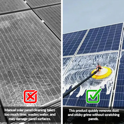 Telescopic Rod PV Panel Wash Cleaning Machine