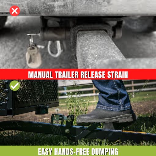 Trailer Foot Pedal Latch