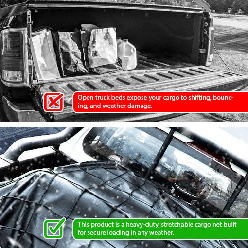 Weatherproof Truck Bed Cargo Cover