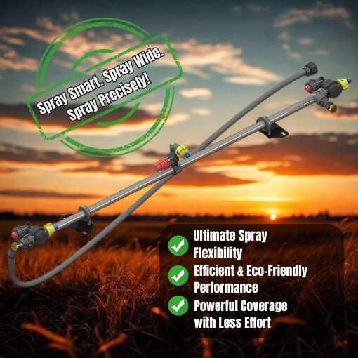 2-in-1 Precision & Broadcast Spray Boom