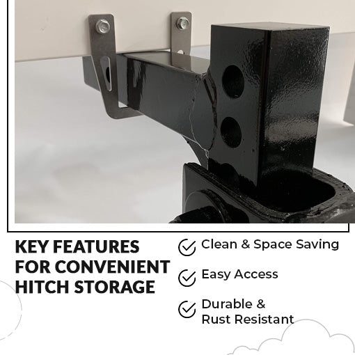 Trailer Tongue Hitch Bar Storage Kit