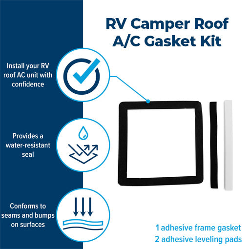 RV Camper Roof A/C Gasket Kit