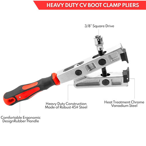 Heavy Duty CV Boot Clamp Pliers