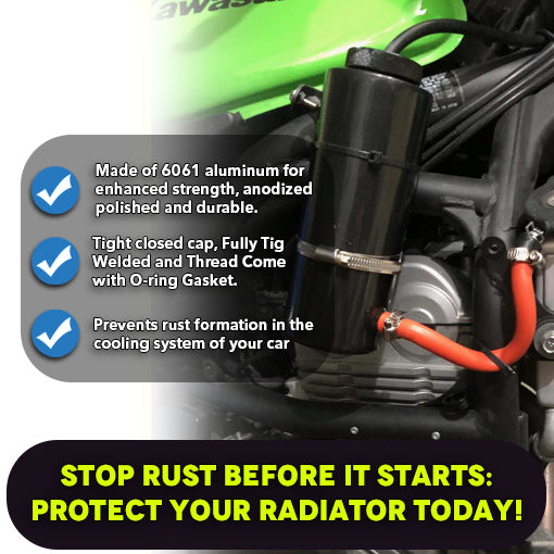 Universal Radiator Coolant Overflow Tank