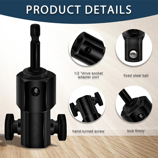 Top Wind Trailer Jack Drill Adapter