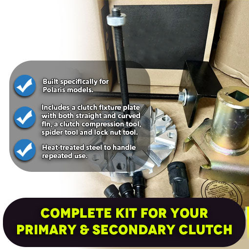 Complete Primary Clutch & Secondary Service Tools Kit