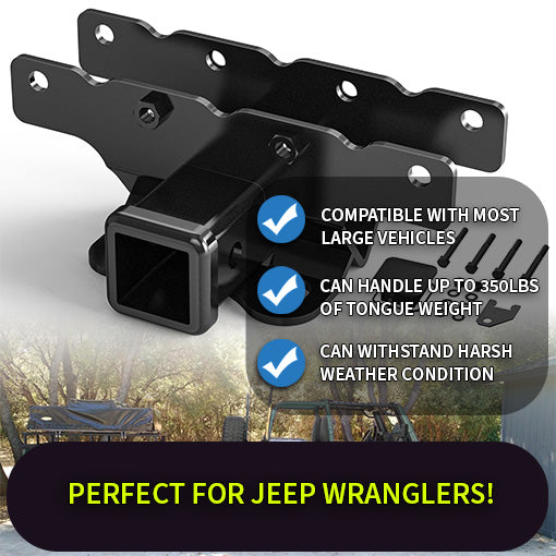2" JL Rear Trailer Hitch Receiver
