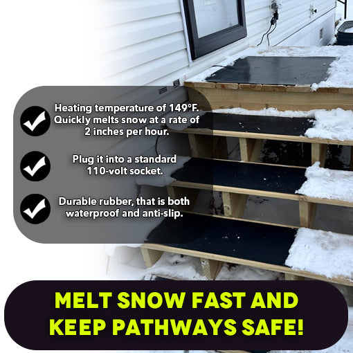 Stair Heated Snow Melting Mat