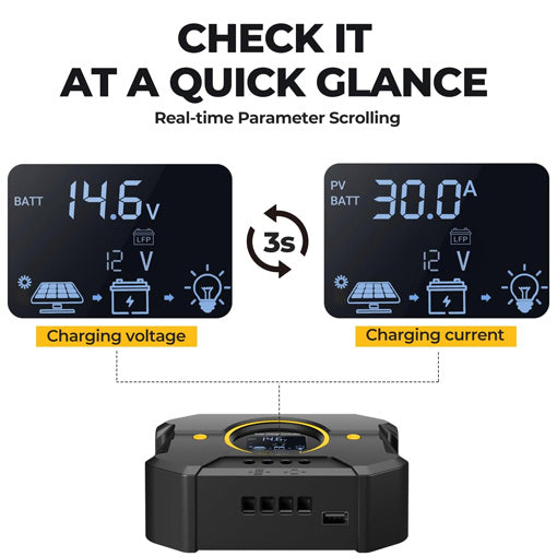 30A PWM Solar Charge Controller