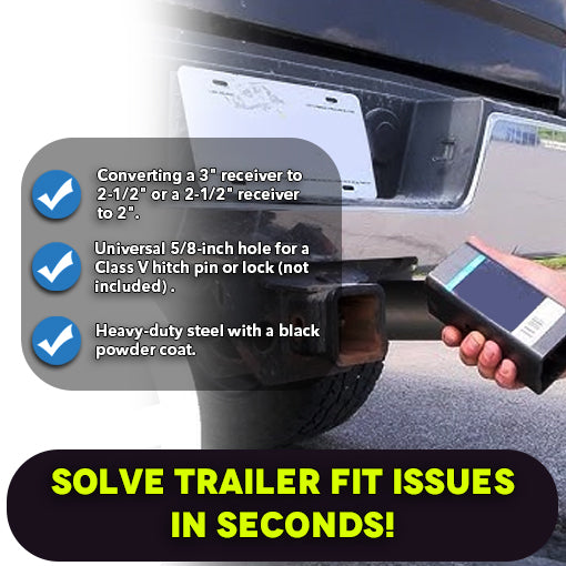 Trailer Hitch Receiver Reducer Sleeve