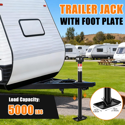 Upgraded 2-in-1 A-Frame Trailer Jack