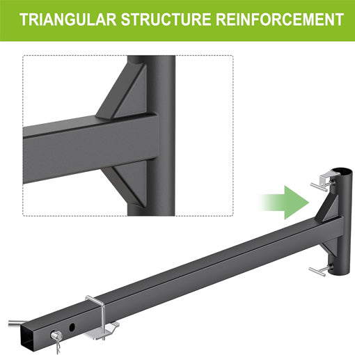 Heavy-Duty Hitch Mount Umbrella Holder