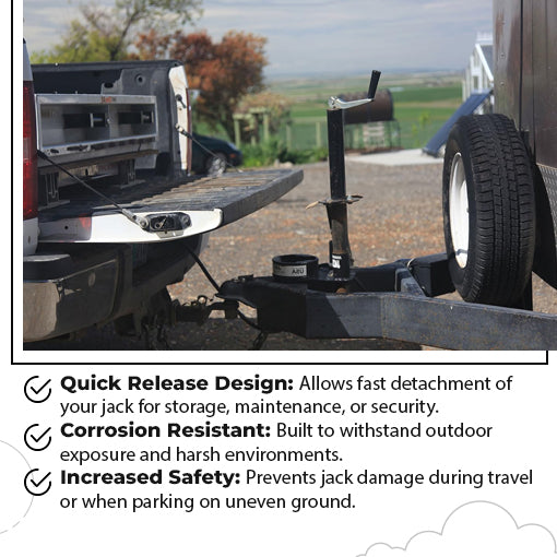Removable A-Frame Jack Adapter
