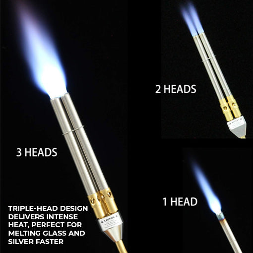 Triple Head Mapp/Propane Torch