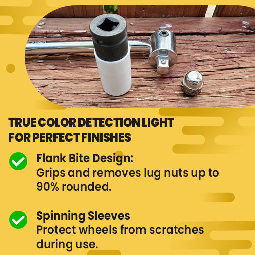 Flank Bite Damaged Lug Nut Socket
