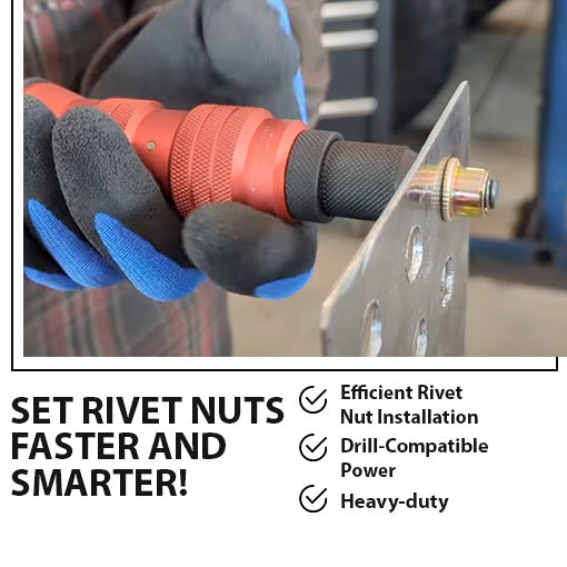 Rivet Nut Drill Adapter Kit