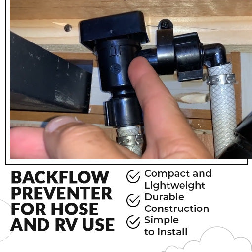 RV Vacuum Breaker Check Valve