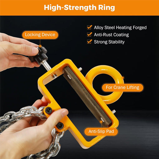 4 Hooks Chain Drum Lifter