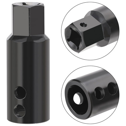 Heavy-Duty Trailer Jack Drill Adapter