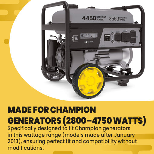 Never-Go-Flat Portable Generator Wheel Kit