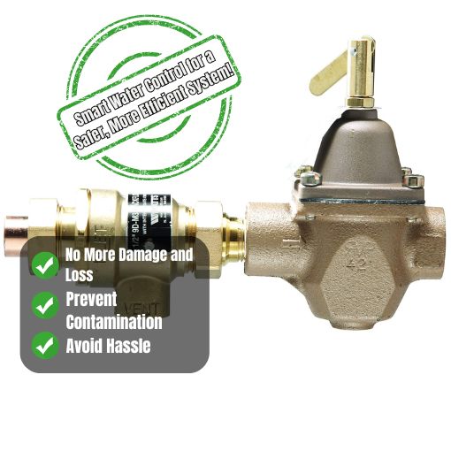 B911-M3 Threaded Combination Water Feeder and Backflow Preventer