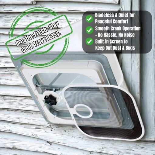 Bladeless RV Roof Vent