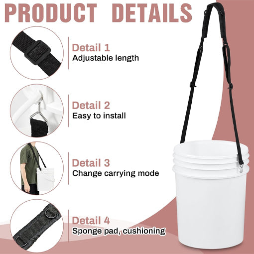 Bucket Shoulder Carrying Strap