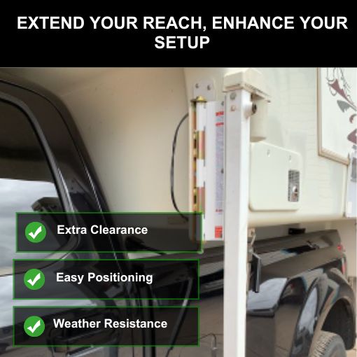 Camper Jack Swing Out Extension Bracket