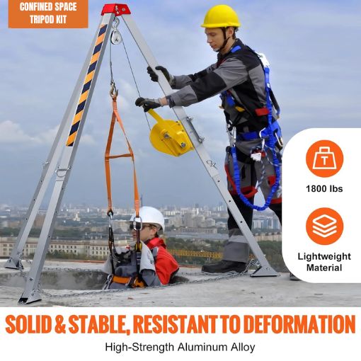 Confined Space Tripod Kit