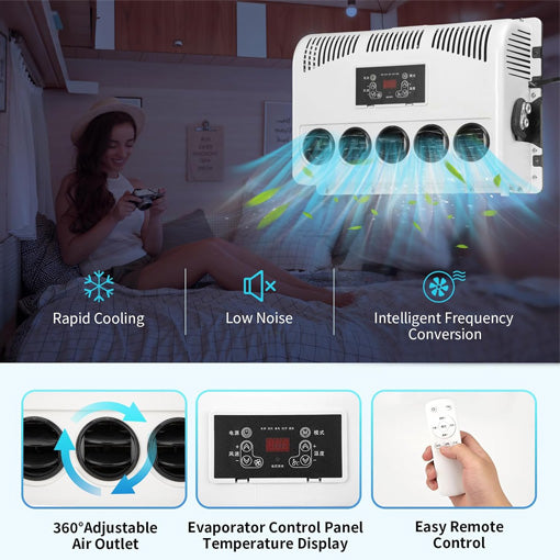 DC 12V Truck Air Conditioner