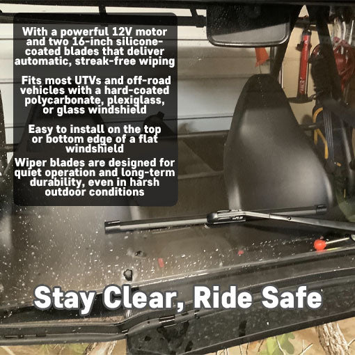 Electric Windshield Wiper Kit