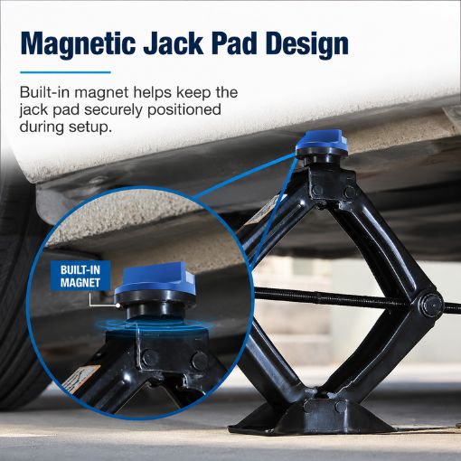 Universal Magnetic Jack Pad