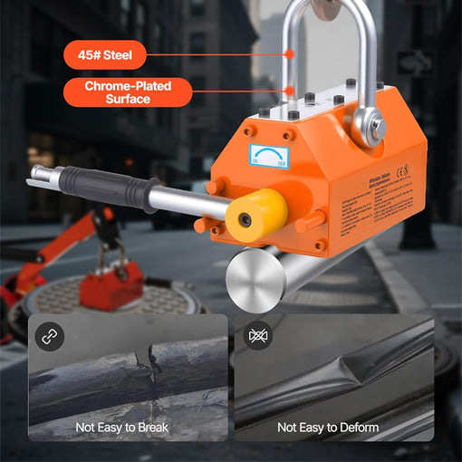 Magnetic Manhole Lid Lifter Dolly