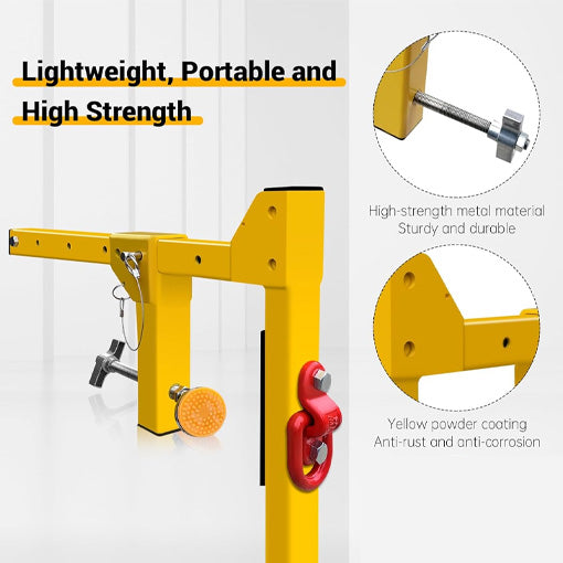 Parapet Adjustable Non-Penetrating Anchor