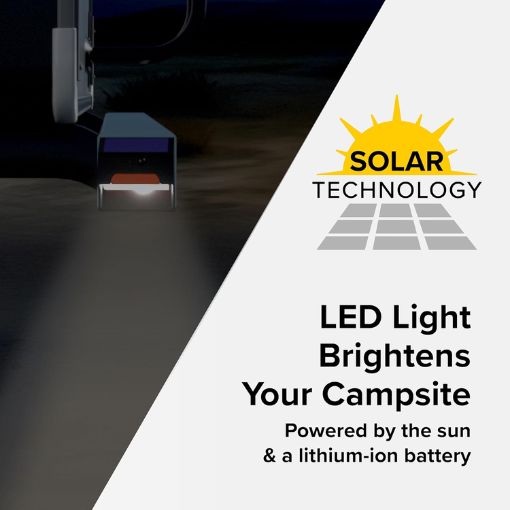 RV Bumper Cap Solar Light