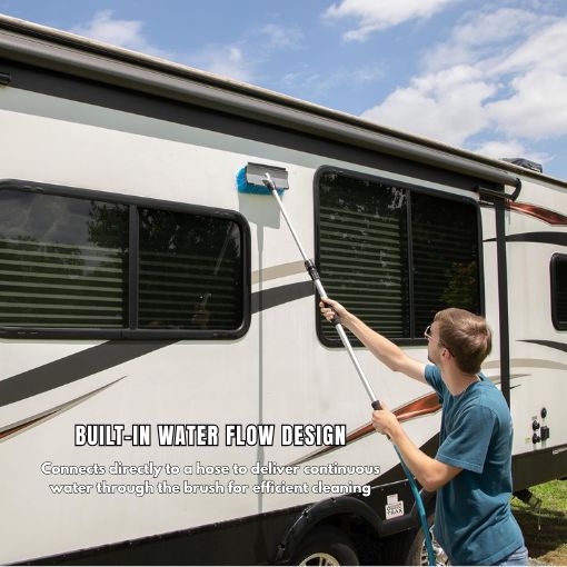 RV Flow-Through Wash Brush