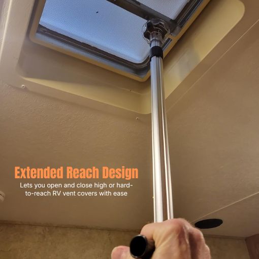 RV Vent Cover Opener Stick