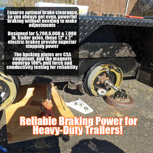 Self-Adjusting Electric Brakes Kit