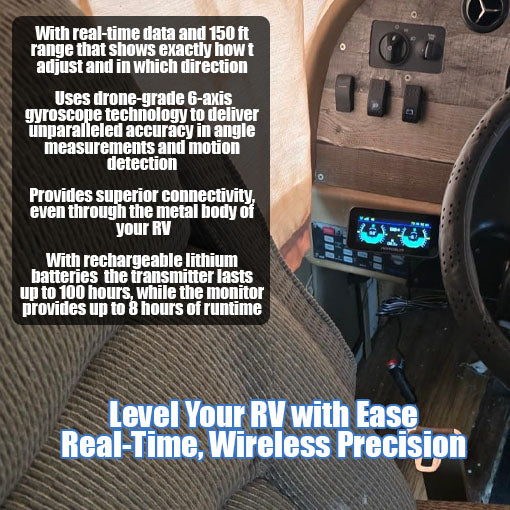 Smart Wireless RV Leveling System