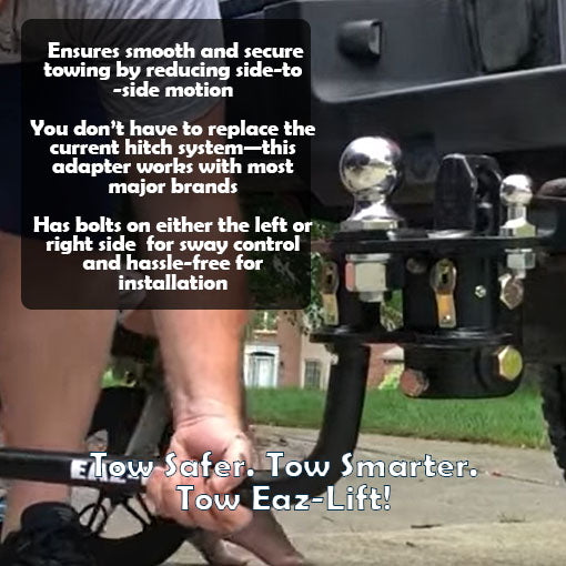 Sway Control 2-inch Ball Mount Adapter