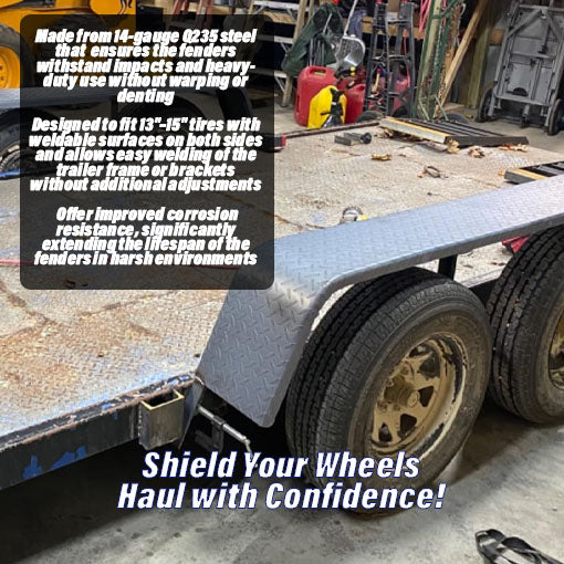 Tandem Axle Trailer Fenders
