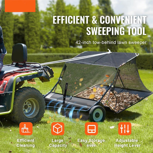 Tow Behind Lawn Sweeper