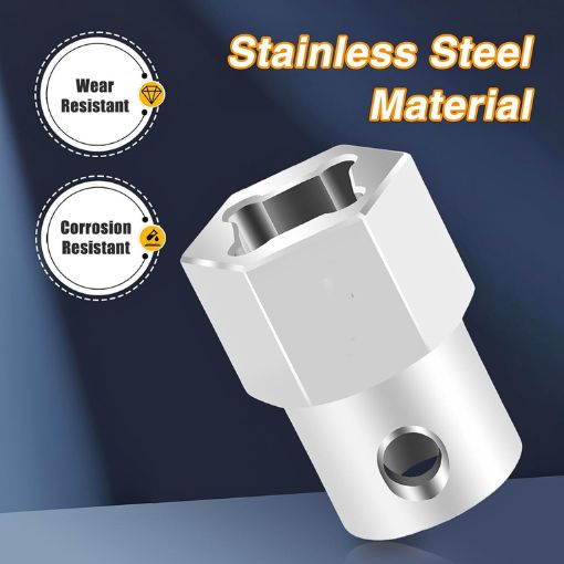 Trailer Jack Crank Handle Cordless Drill Adapter