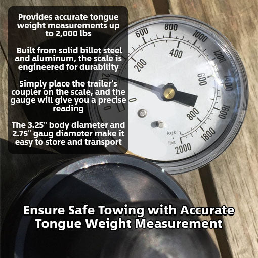 Trailer Tongue Weight Scale