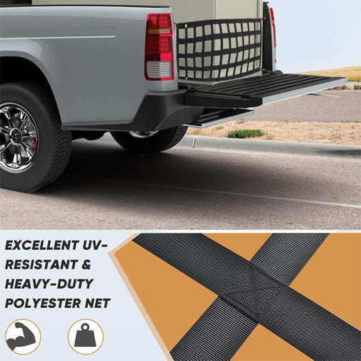 Truck Bed Tailgate Net