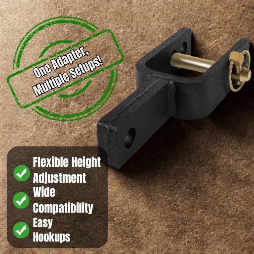 Versatile Quick Hitch Adapter for CAT 1