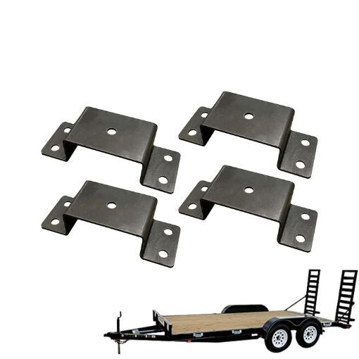 Heavy Duty Trailer Bolt-On 2x4 Steel Stake Pockets