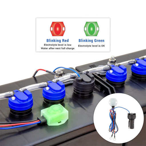 12V (2-6v Batteries) Battery Watering System