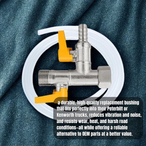 Exhaust Mount Bushing Kit (Poly for Peterbilt & Kenworth)