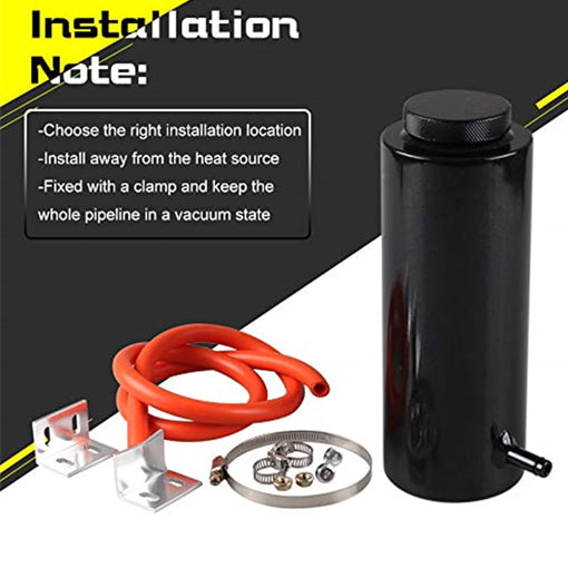 Universal Radiator Coolant Overflow Tank
